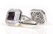 High-quality Crystal Cuff links