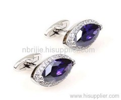 Blue Crystal Cufflinks