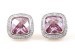 Ziron Cuff links Pink Crystal