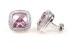 Ziron Cuff links Pink Crystal