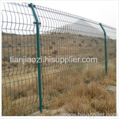 Galvanized Highway Fence