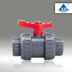 PVC Double union ball valve