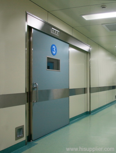 in-wall mounting type automatic hermetic sliding doors for operation rooms