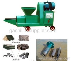 Wood briquette machine