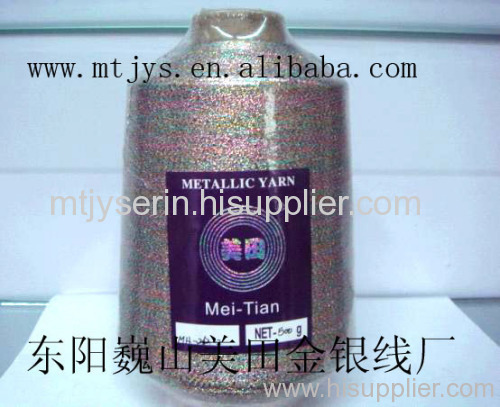 metallic yarn, metallic thread