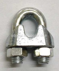 malleable wire rope clip