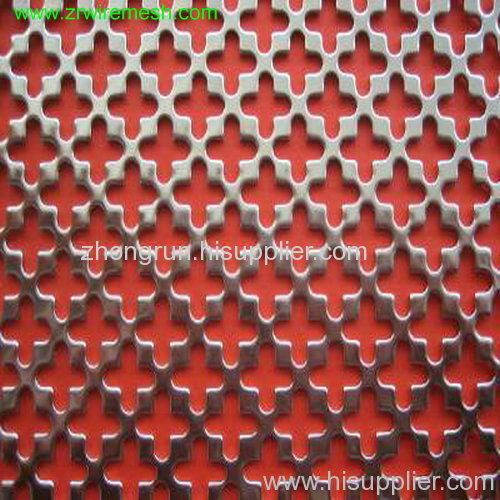 round hole perforated metal mesh