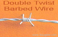 Double twist barbed wire