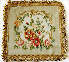 15M Aubusson Silk Pillow