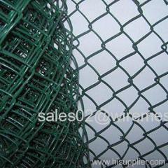 galvanized chain link fence