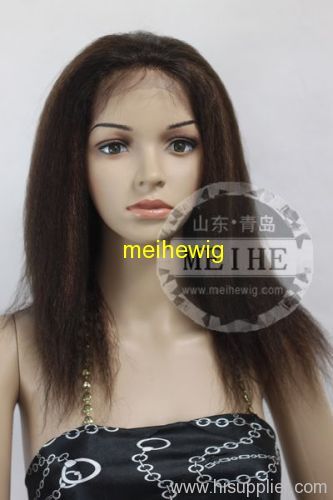 straight lace front wig