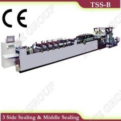 TSS-B Series Three Side Sealing & Middle Sealing Bag Making Machine