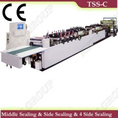 TSS-C Series Four Side Sealing & Middle Sealing Bag Making Machine