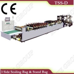 TSS-D Series Three Side Sealing & Stand Bag Making Machine