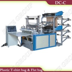 DC-C Model Four Line Double-Layer T-shirt Bag Making Machine