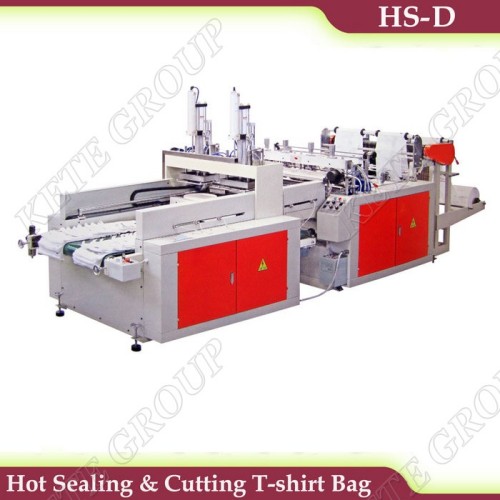HS-G Model Automatic Hot Sealing and Cutting Bag Making Machine