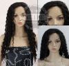 Medium density 1B# 20 inch in stock 10mm curl wig