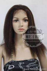 kinky straight front lace wig