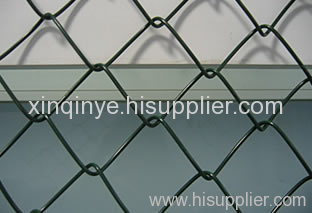 Galvanized Diamond Fence