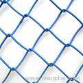 Blue Chain Link Fence