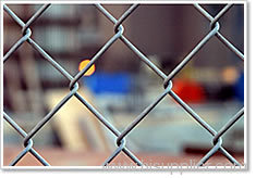 Gray Chain Link Fence