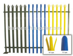 Palisade fence systems