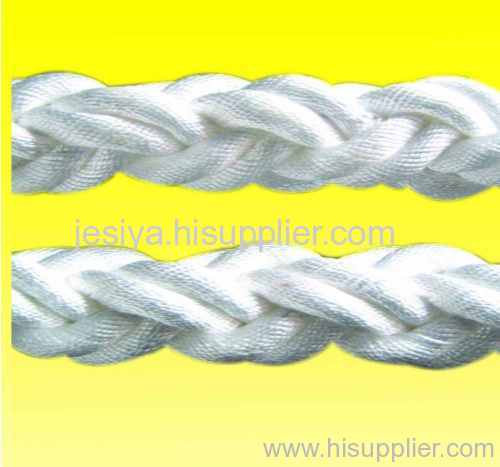 8-strand polypropylene rope
