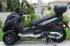 2009 PIAGGIO MP3 500 3 WHEEL DEMON BLACK 1900 MILES