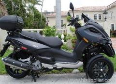 2009 PIAGGIO MP3 500 3 WHEEL DEMON BLACK 1900 MILES