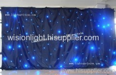 LED star cloth/LED star curtain/LED Horizon DMX curtain(LUV-LHC406), LED stage lighting