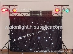 LED star curtain/LED star cloth/LED Horizon DMX curtain(LUV-LHC203 ), LED stage lighting