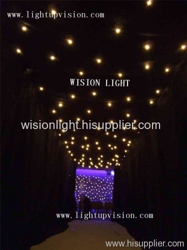 LED star curtain/LED star cloth/LED Horizon DMX curtain(LUV-LHC204), LED stage lighting
