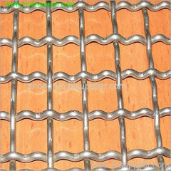 Crimped Wire Mesh is woven after wire being crimped