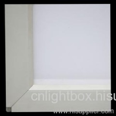 Slim light box--single sided snap frame light box