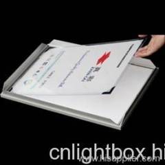 Slim light box--single sided snap frame light box