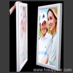 Slim light box--single sided snap frame light box