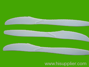 one time use compostable cutlery corn starch knife
