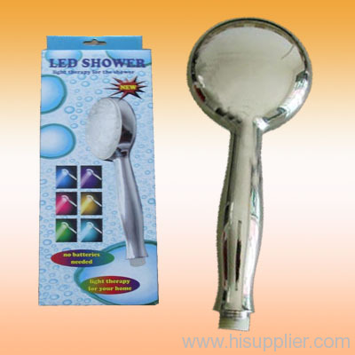 led light shower head