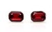 Red Crystal Cufflinks