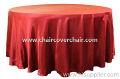 satin table cloth