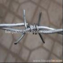 pvc-coated barbed wire