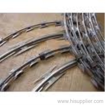 pvc-coated razor wire