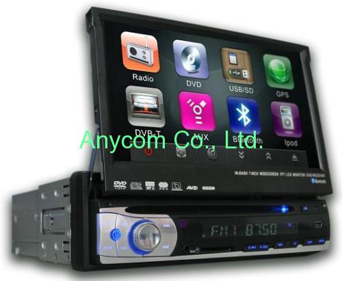 1 DIN Car DVD Player