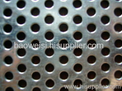 round hole perforated metal sheets