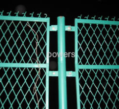 pvc coated expanded metal fence for rail industry
