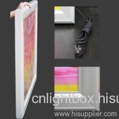 Slim light box--single sided outdoor light box