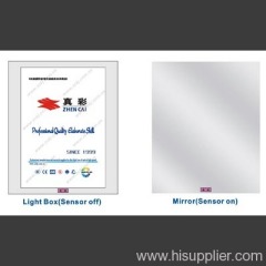 Slim light box--mirror sensory light box