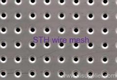 Perforated round hole metal