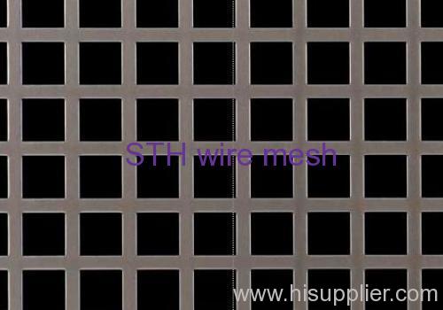 Square Hole perforated metal