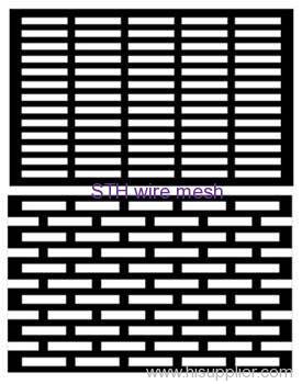 Square Hole perforated metal